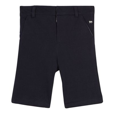 J by Jasper Conran Boys' navy textured shorts